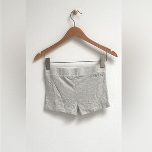 Spiritual Gangster Women's Light Gray High Waist Shorts